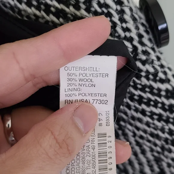 ZARA Wool blend coat - Picture 6 of 7